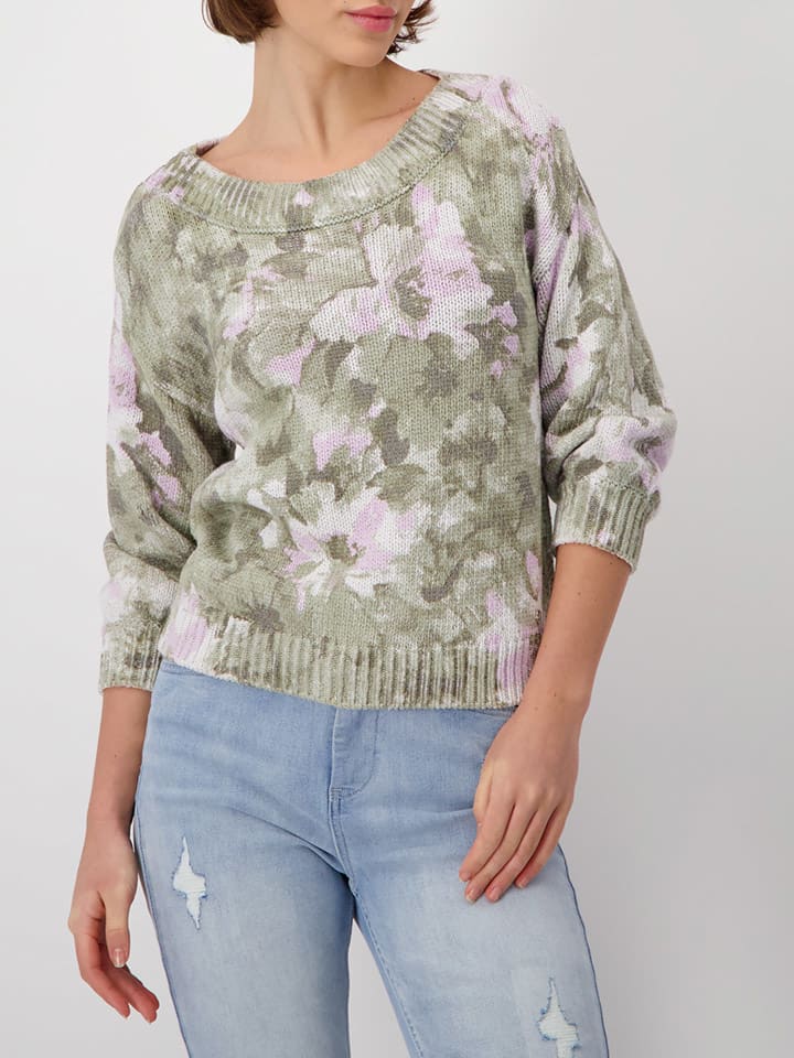 monari Pullover in Grün günstig kaufen