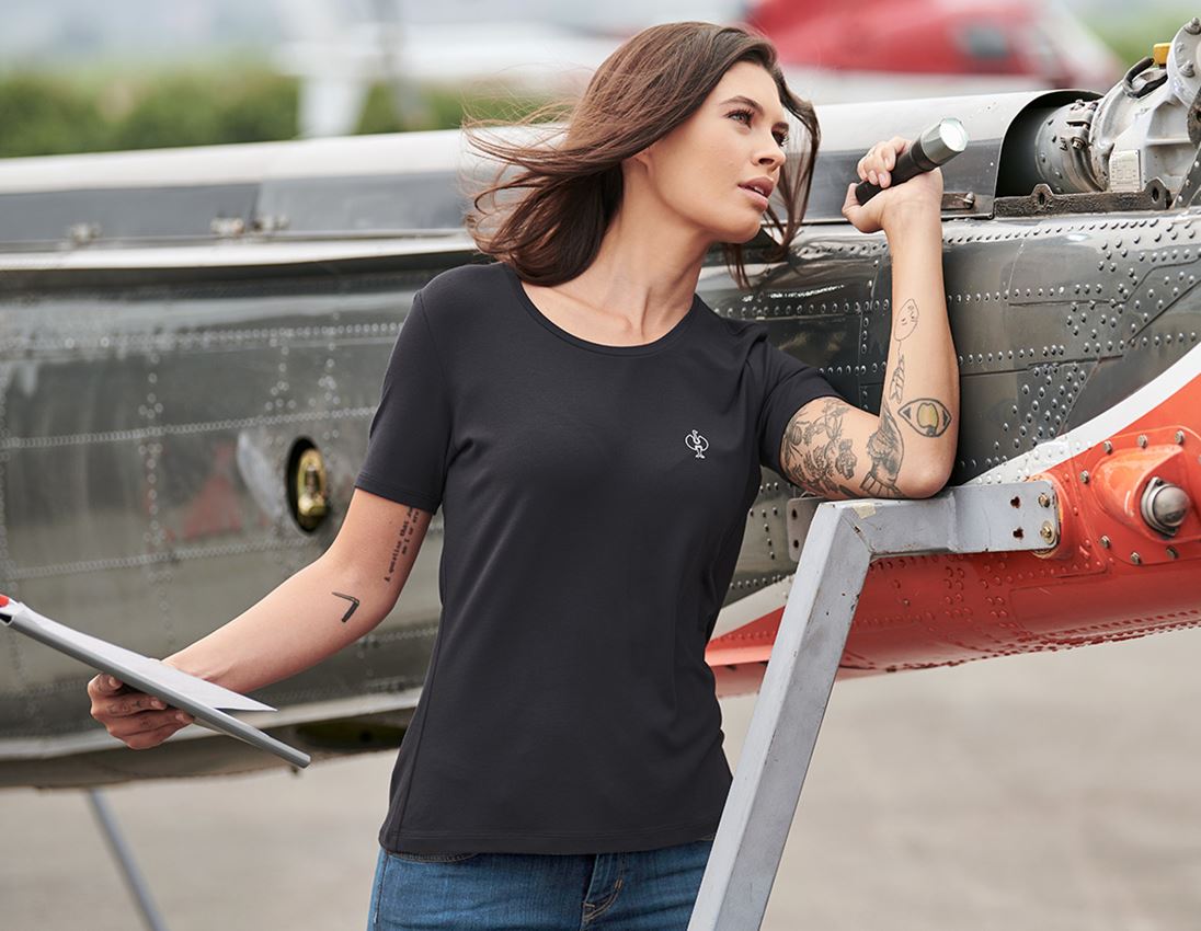 Modal-Shirt e.s. ventura vintage, Damen