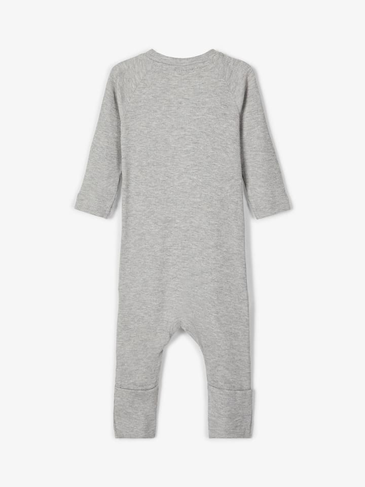 name it Jungen Strampler ohne Fuß mit Reißverschluss in Grau günstig kaufen