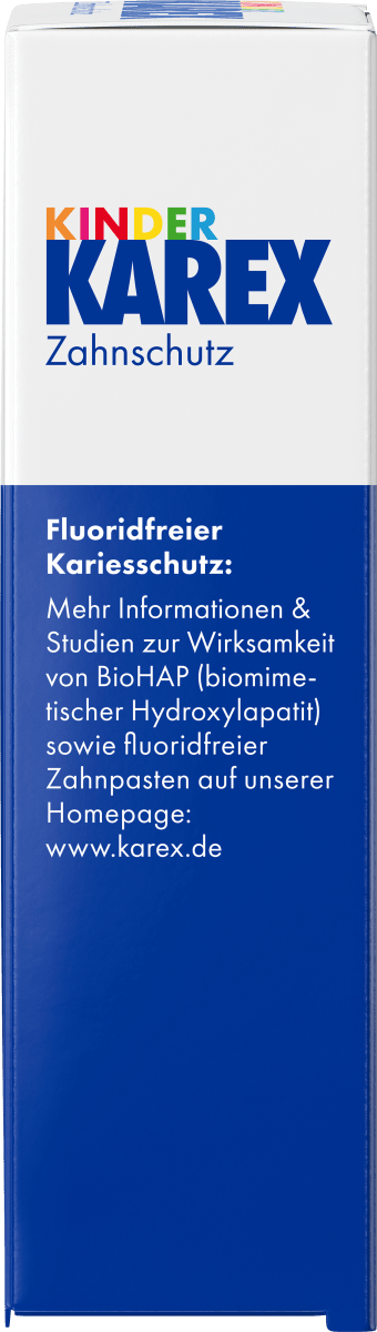 Zahnpasta Kinder, 0 bis 6 Jahre fluoridfrei, 50 ml