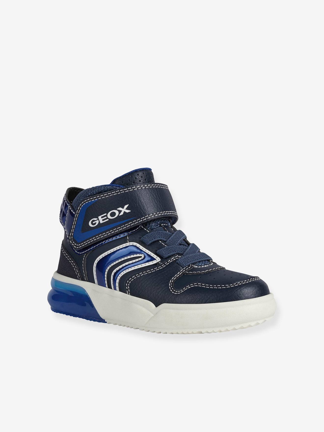 Baskets MID garçon J Grayjay Boy A GEOX® marine bleu