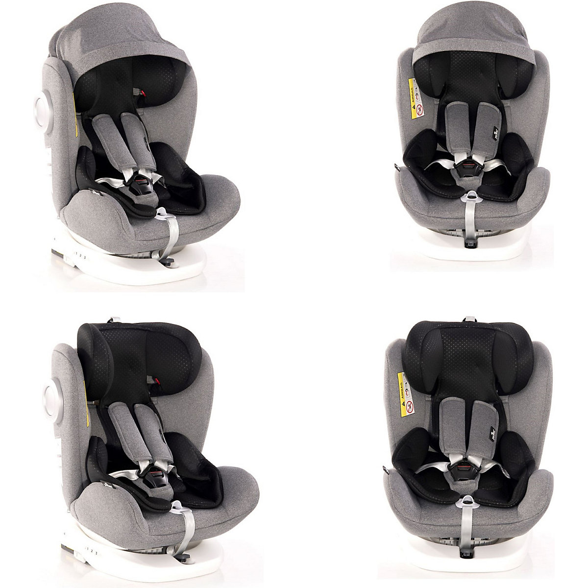 Kindersitz Lusso, SPS, Isofix, Gruppe 0+/1/2/3 (0-36 kg) Reisebetten