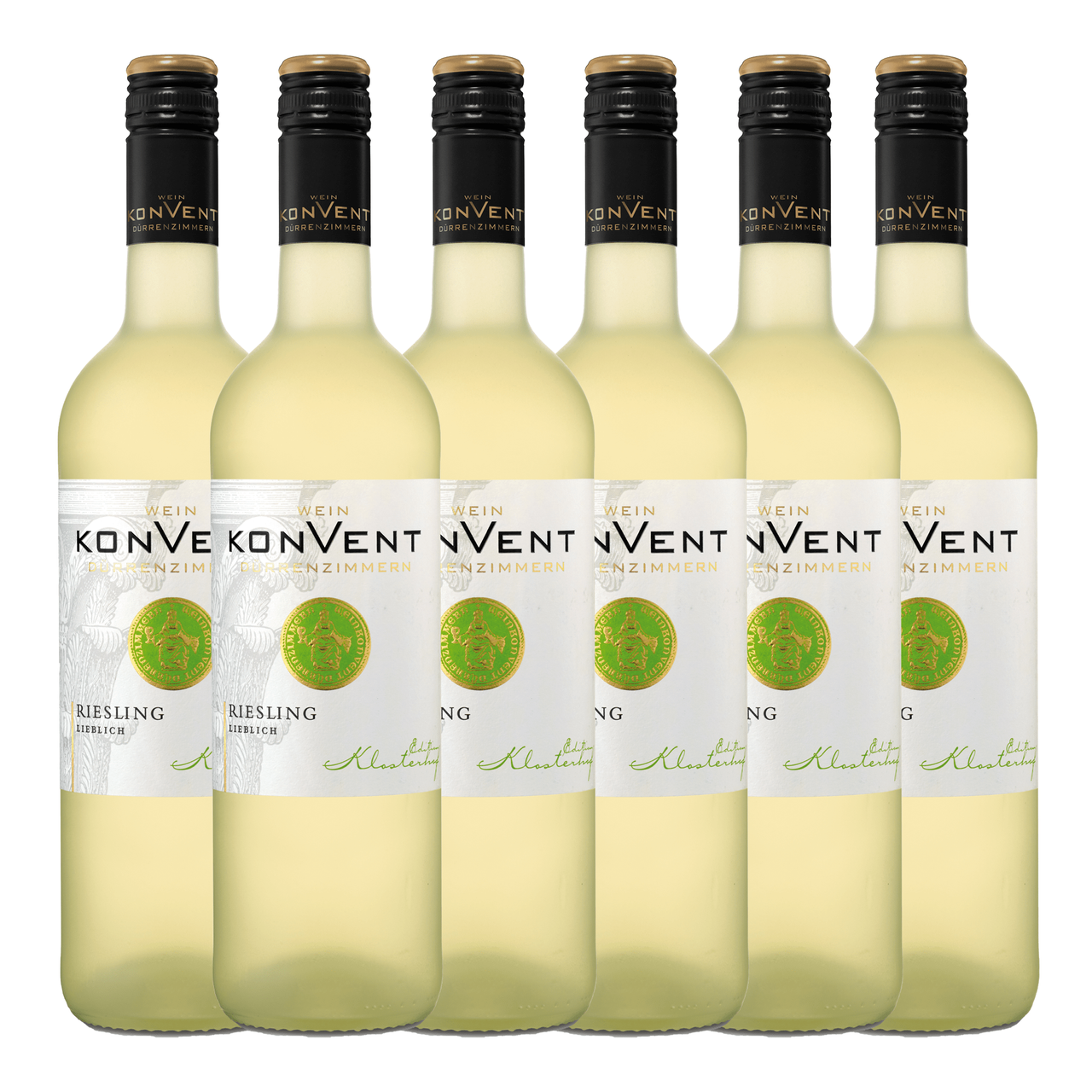 Württembergische WZG Klosterhof Riesling Qba Lieblich 0,75L 6er Karton