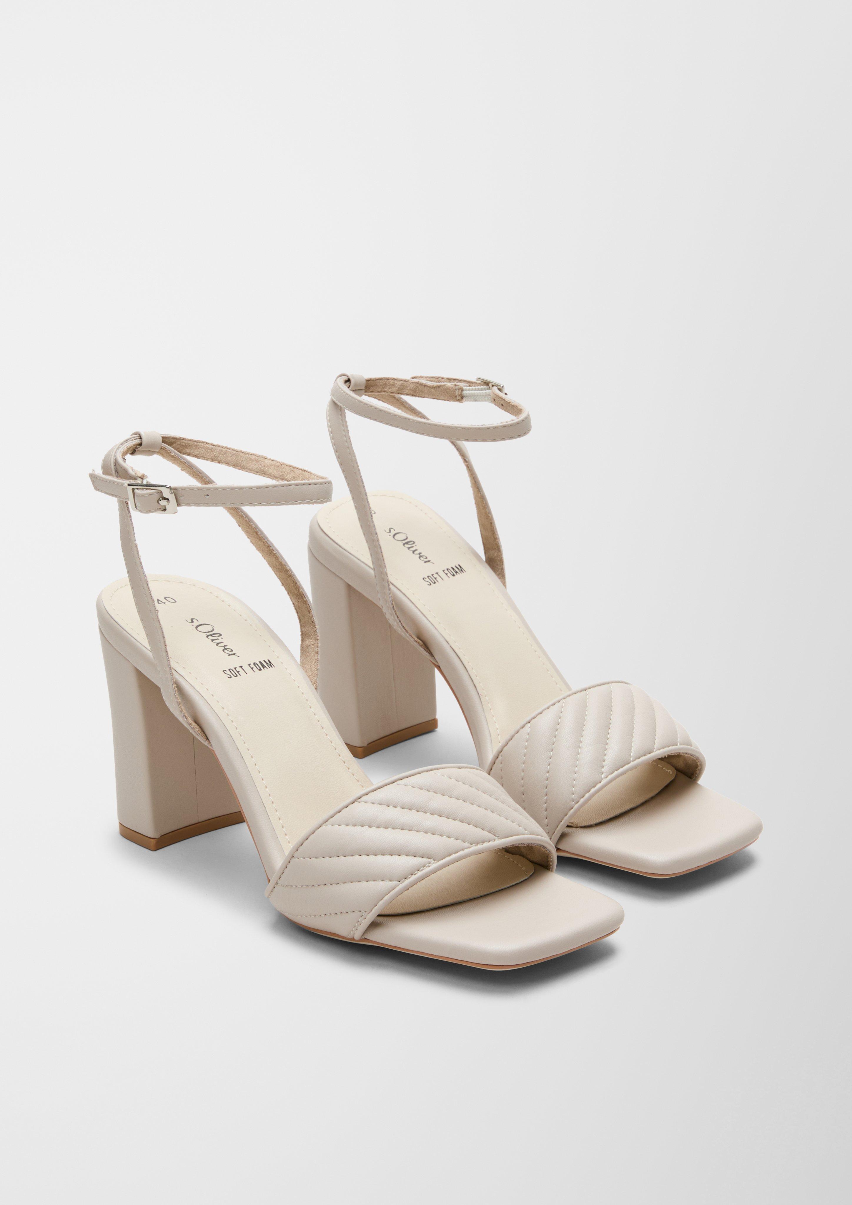 Sandalen mit Stepp-Detail  6007765-341
