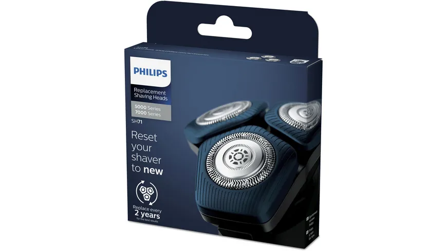 PHILIPS SteelPrecision Klingen Ersatz-Scherköpfe SH71/50