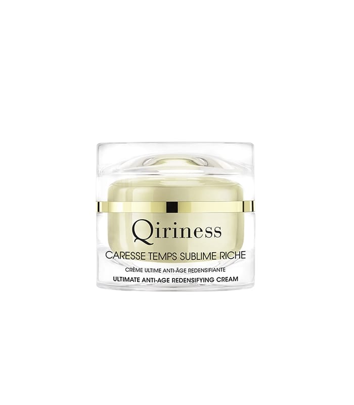 Qiriness-CARESSE TEMPS SUBLIME RICHE-Crème Ultime Anti-Âge Redensifiante, Texture Riche