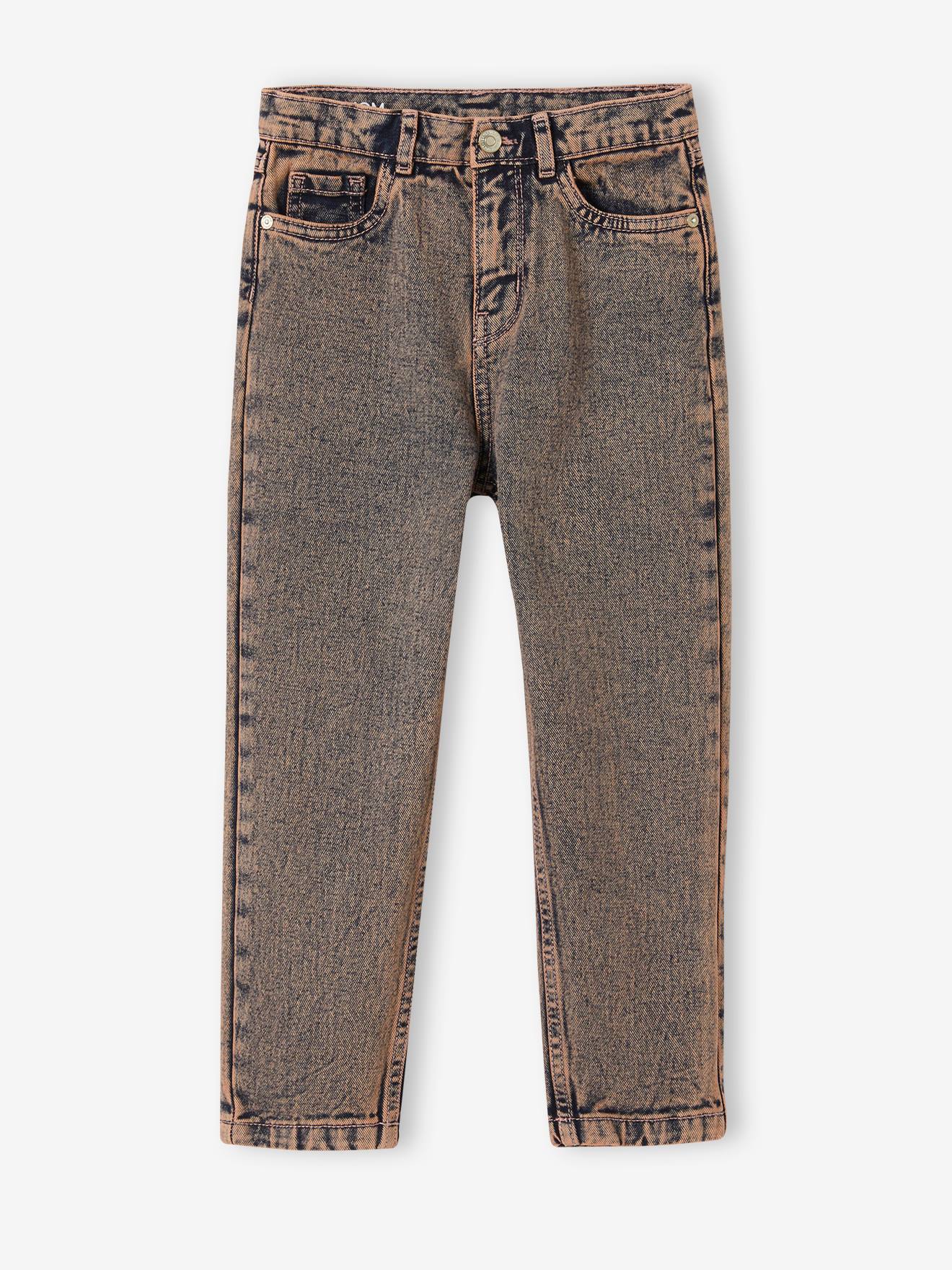 Vertbaudet Mädchen Mom-Jeans - altrosa