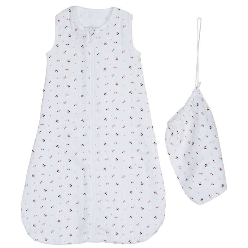 Gigoteuse 0-6 mois en coton bio Miss fleur de lune