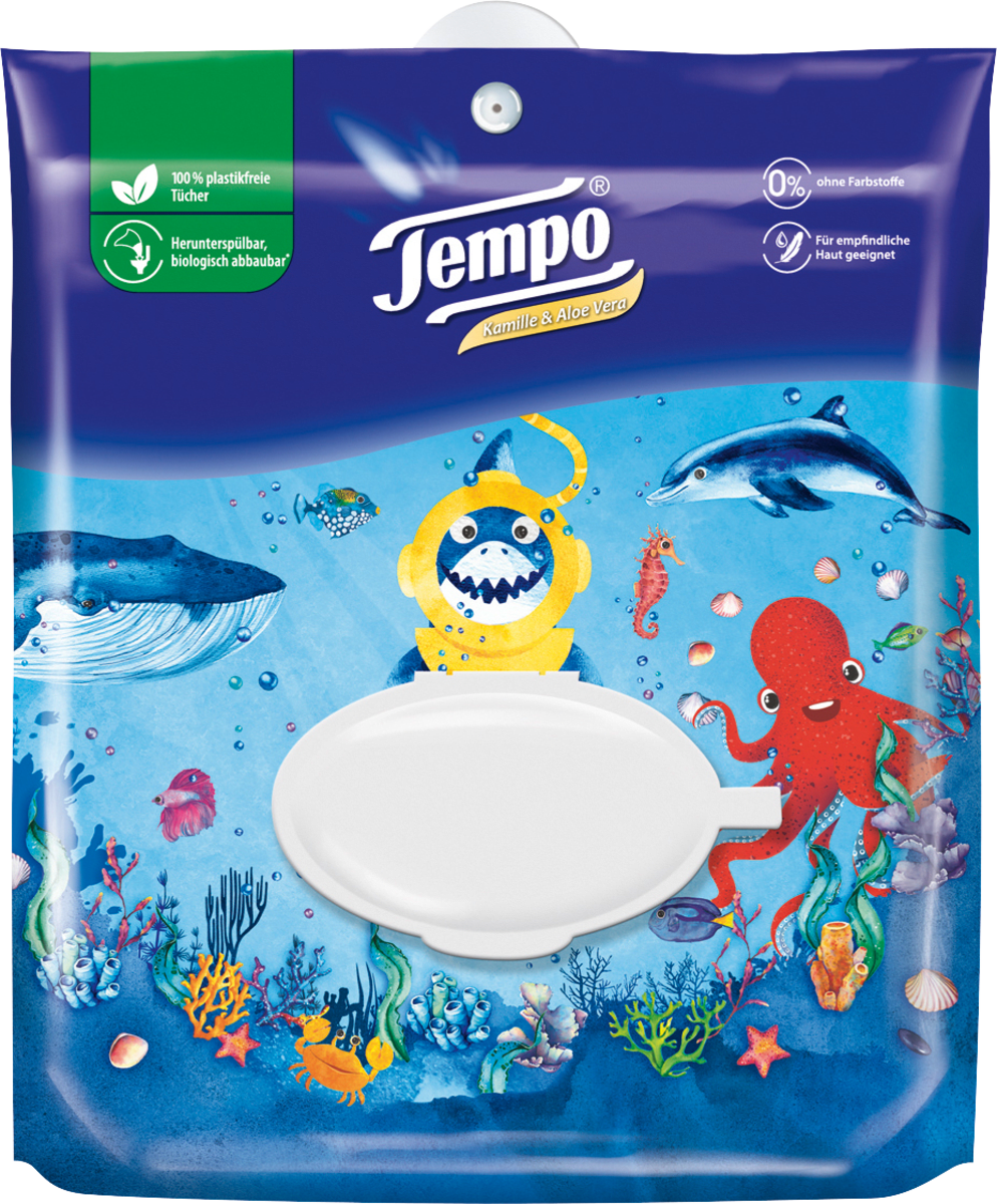 Feuchtes Toilettenpapier Sanft & Sensitiv Komfortbeutel, 40 St
