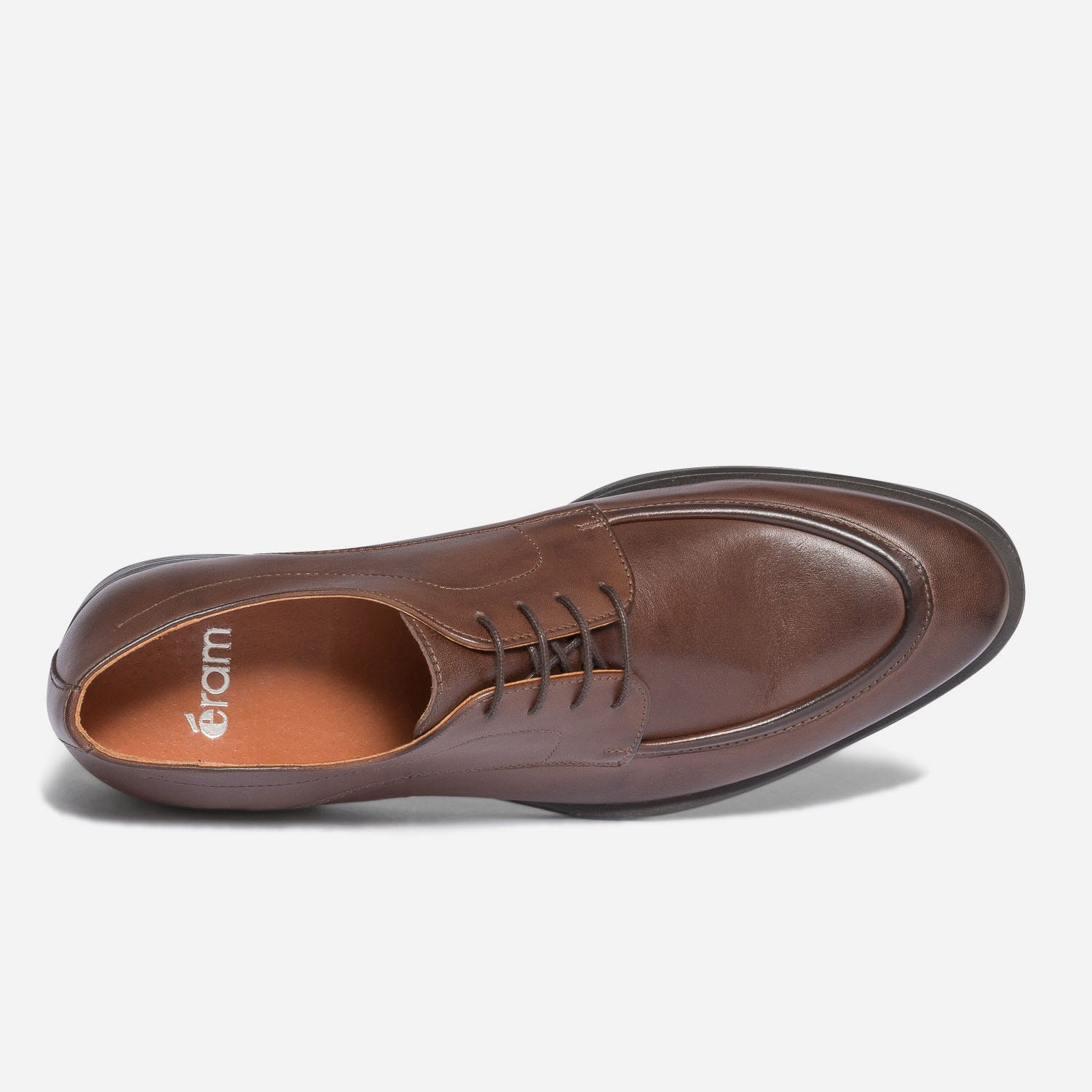 Derby chasse marron en cuir