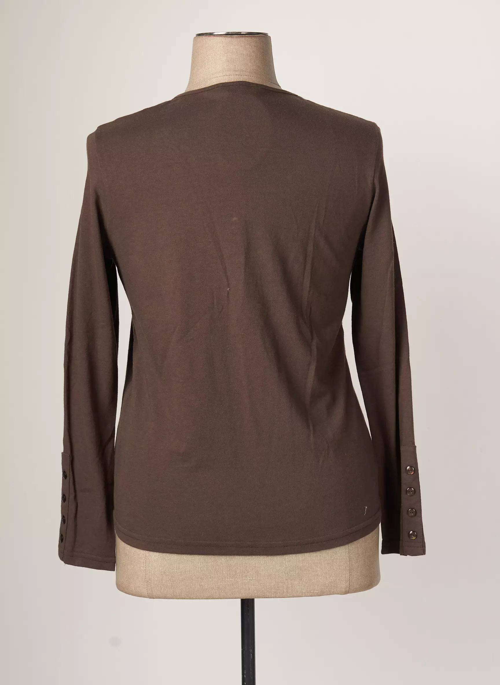 Christian Marry Tshirts Femme couleur marron
