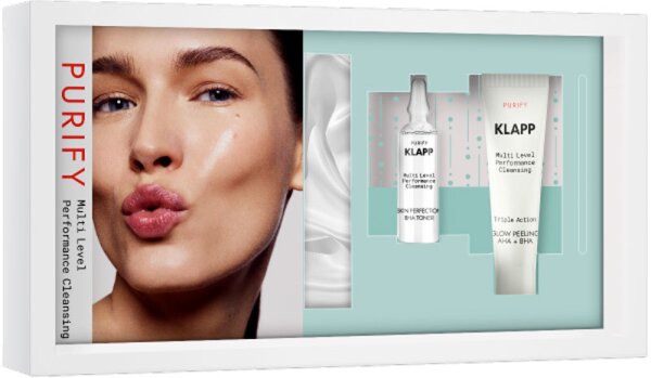 KLAPP Skin Care Science Multi Level Performance Cleansing Youth Triple Action Gesichtspflegeset