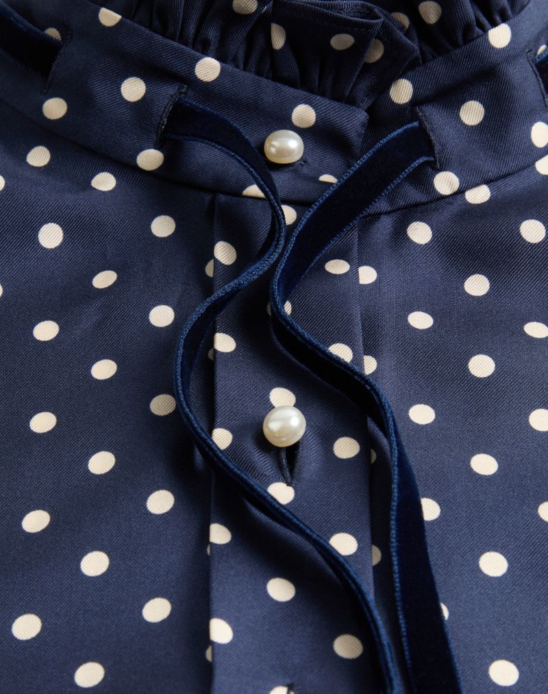 Plusdepois Print Twill-skjorte