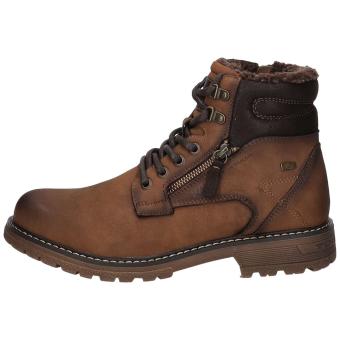 Tom Tailor Schnür Boots in braun