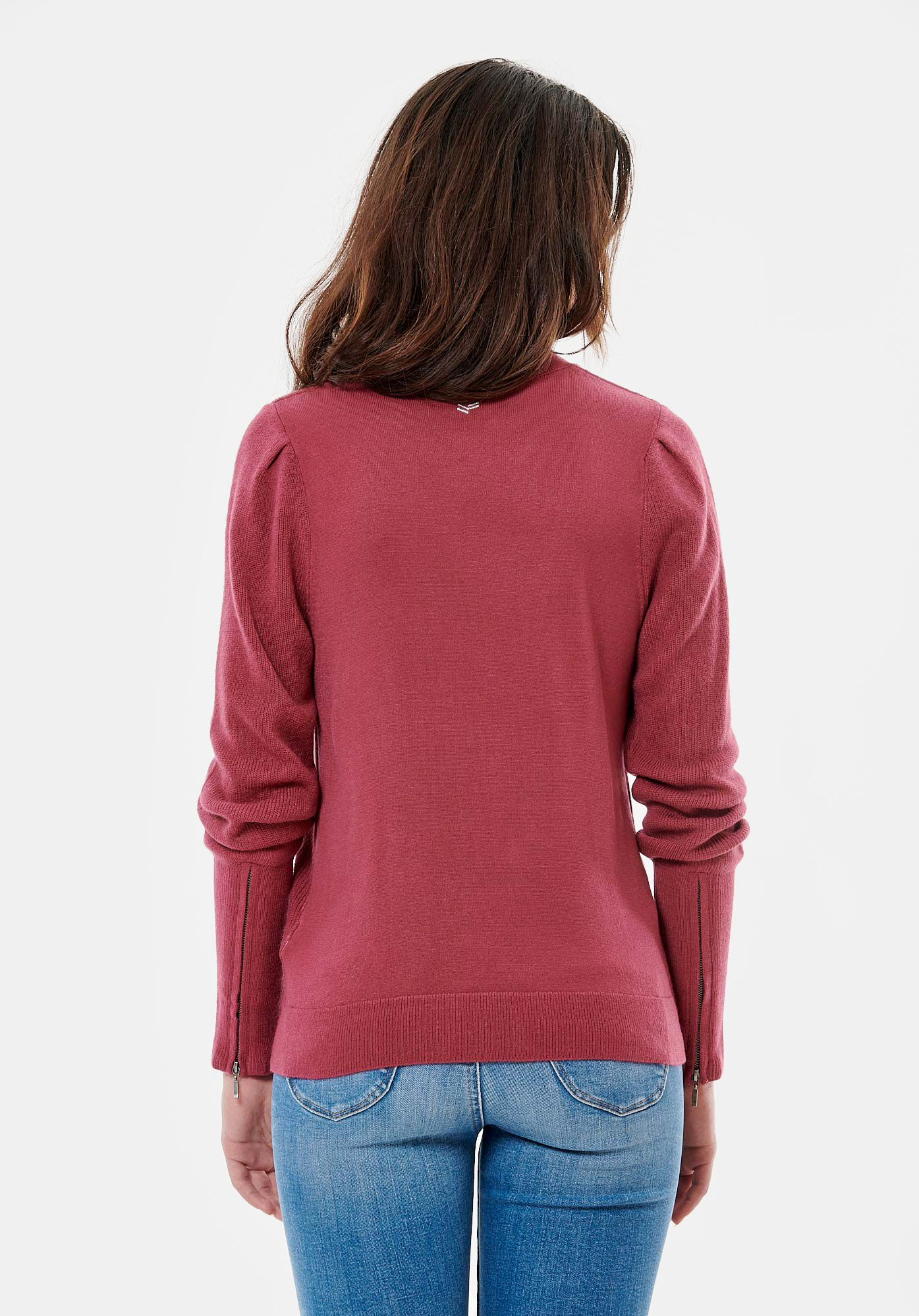 LIZON  Pull fuchsia femme