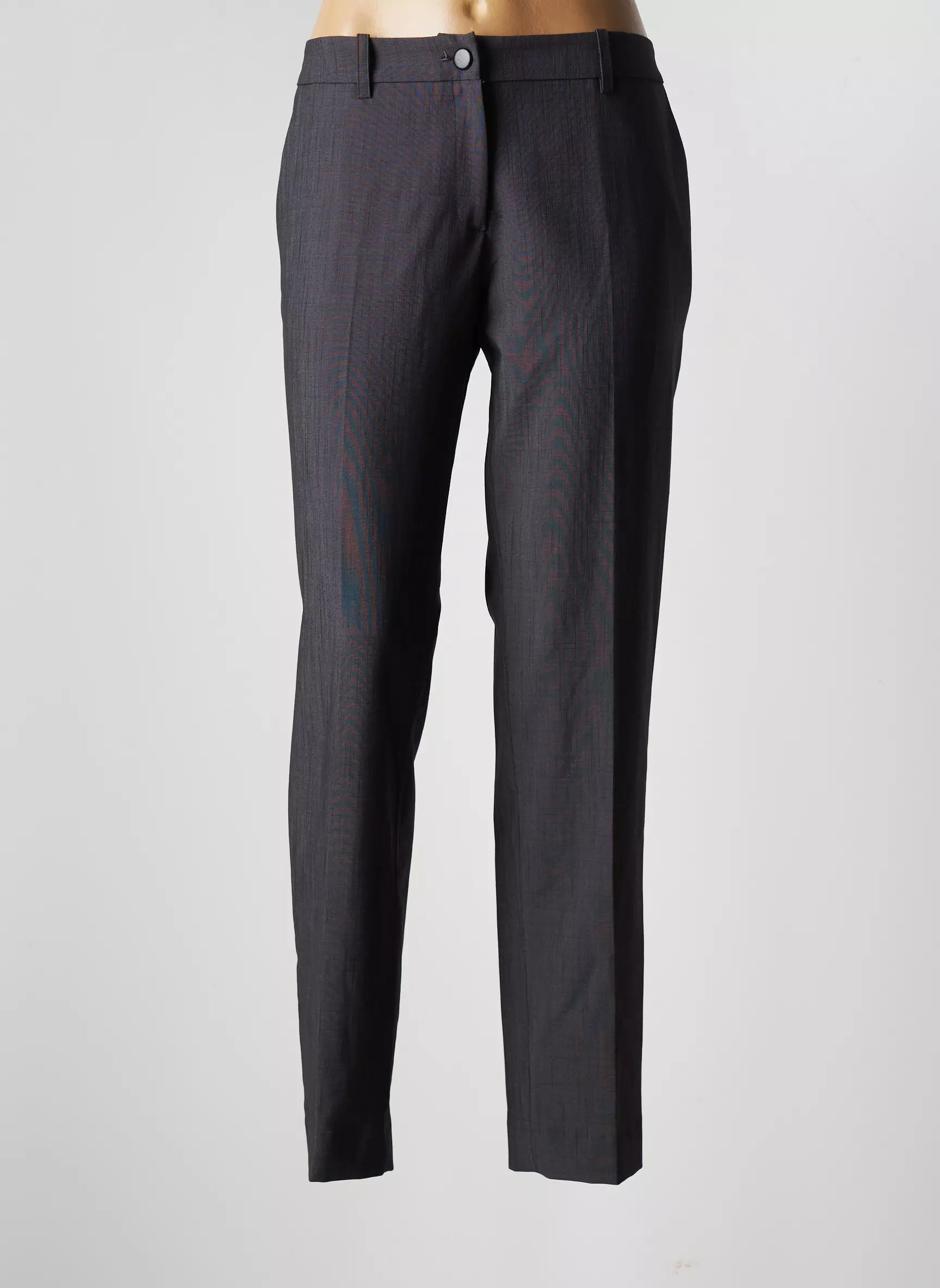 Manigance Pantalons Droits Femme couleur gris