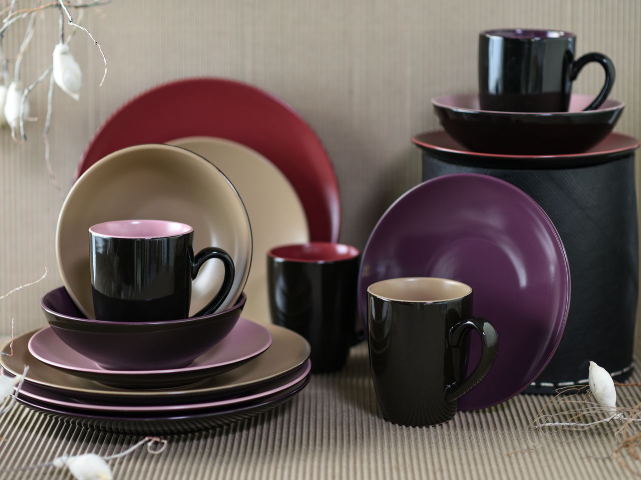 CreaTable Very Berry Kombiservice 16-tlg