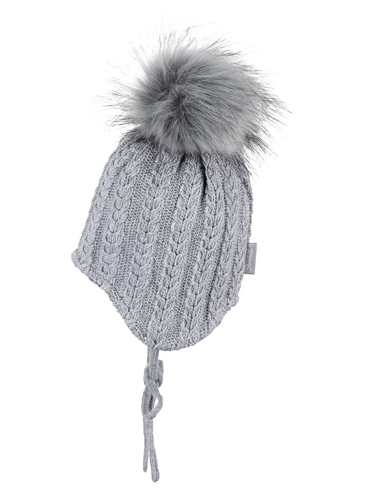Sterntaler Strickmütze in silber mel. günstig kaufen