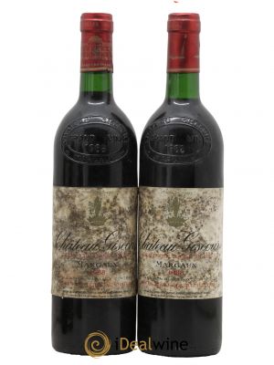 Château Giscours 3ème Grand Cru Classé  1988 - Lot de 2 Bouteilles