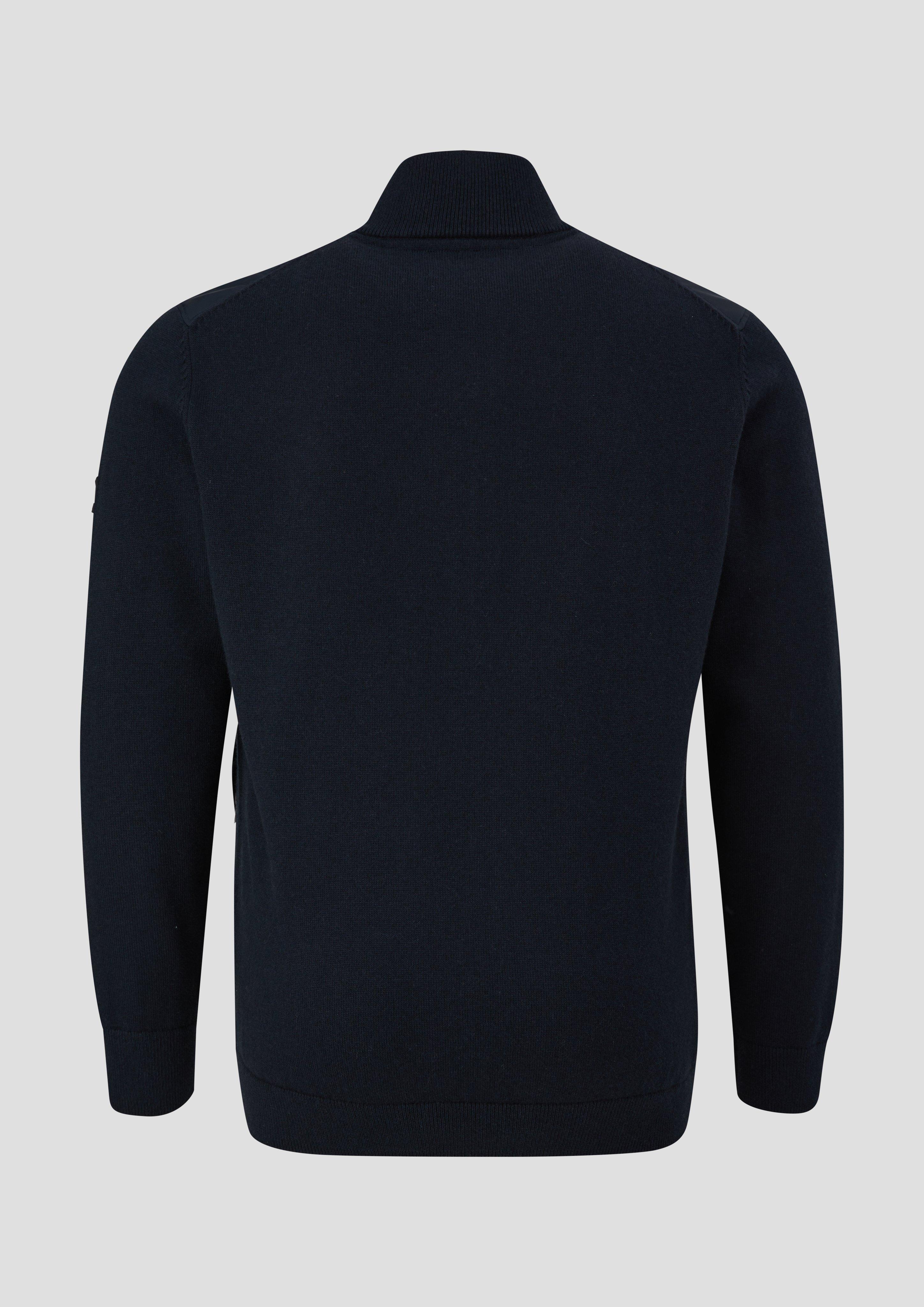Strickjacke mit Stehkragen  2143417-5978