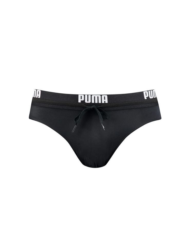 Puma Badehose PUMA SWIM MEN LOGO SWIM BRIEF  in Black günstig kaufen
