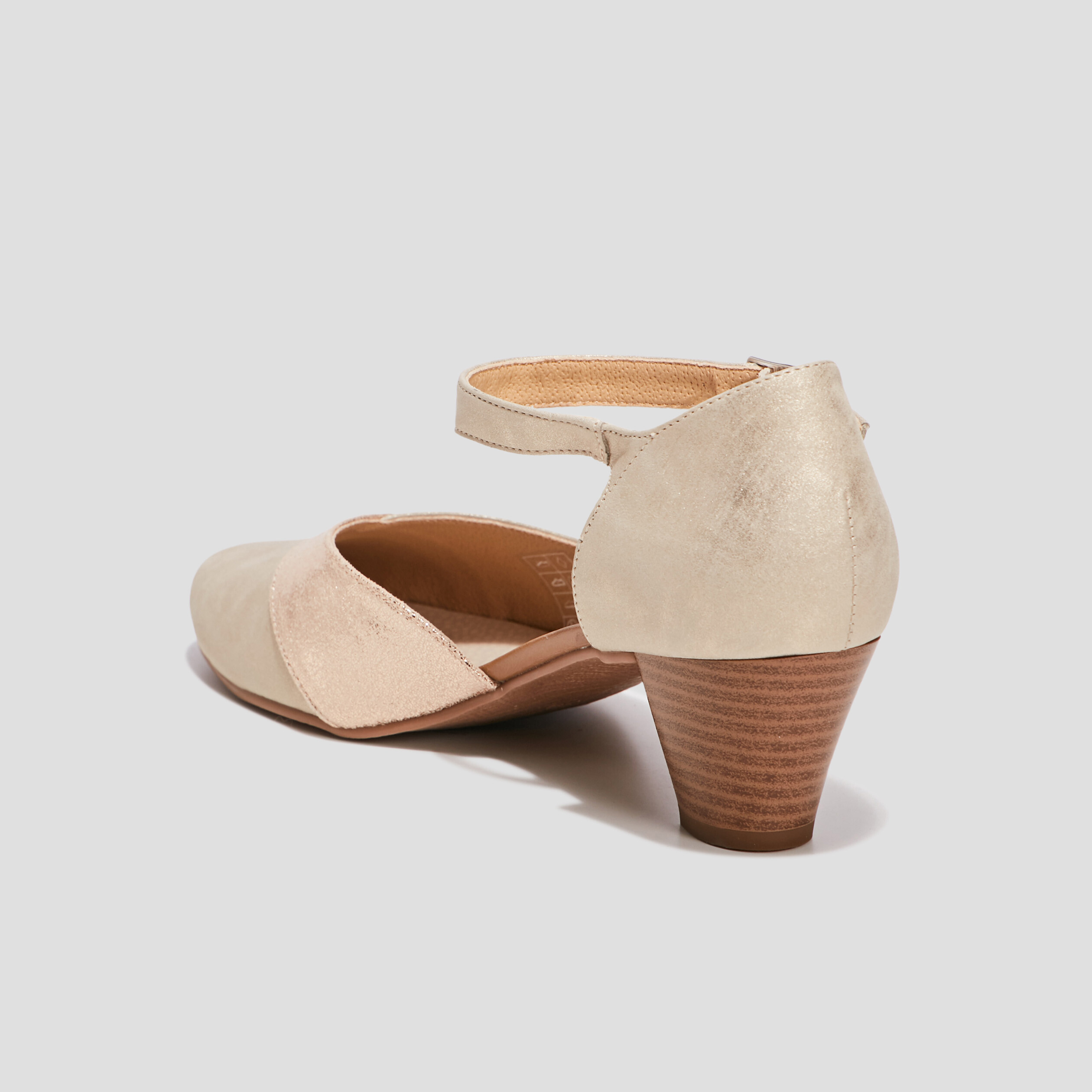 Escarpins pied large sable femme | La Halle