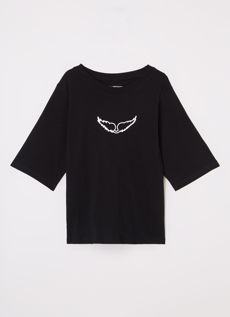 Zadig&Voltaire  Kita T-shirt met logoprint