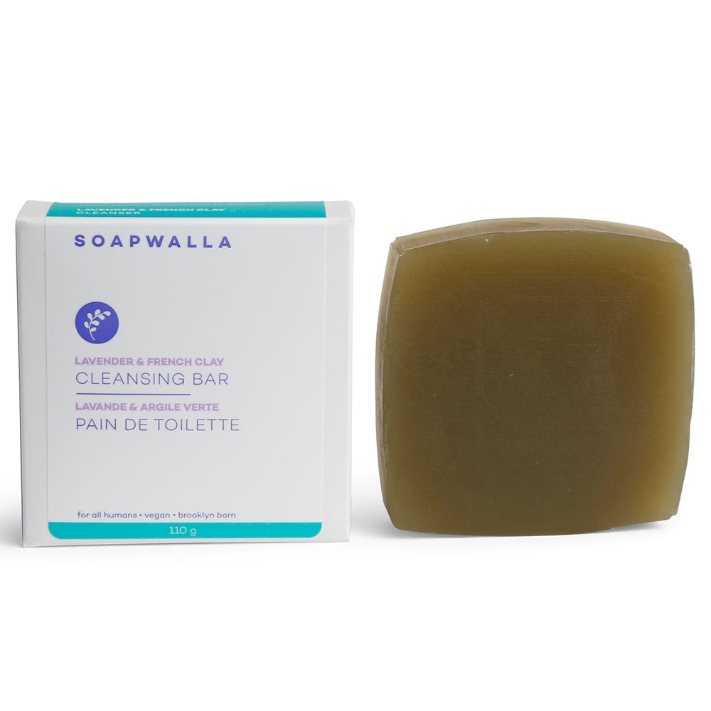 SOAPWALLA Lavender & French Clay Soap Bar 110 g