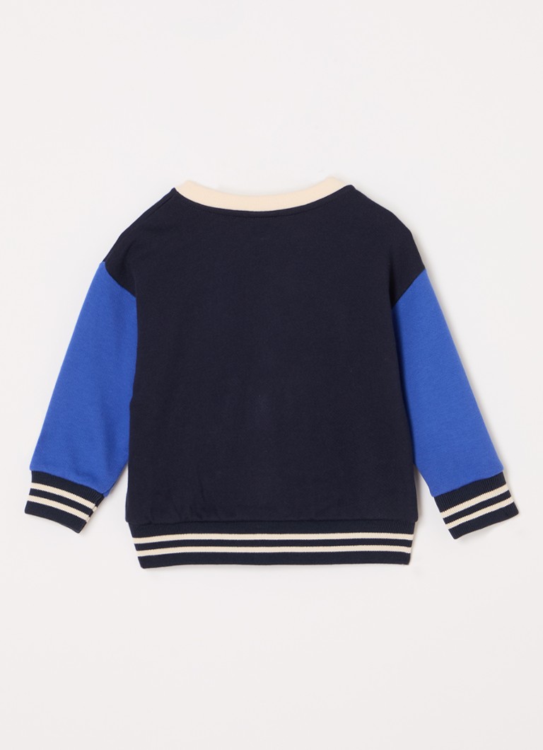 Jachetă de trening Petit Bateau cu logo brodat