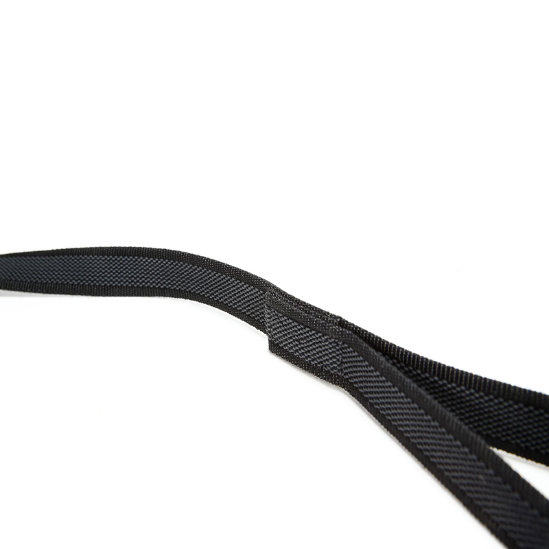 JULIUS-K9 Hundeleinen JULIUS-K9 Führleine 14mm Schlaufe 1 m schwarz/ grau