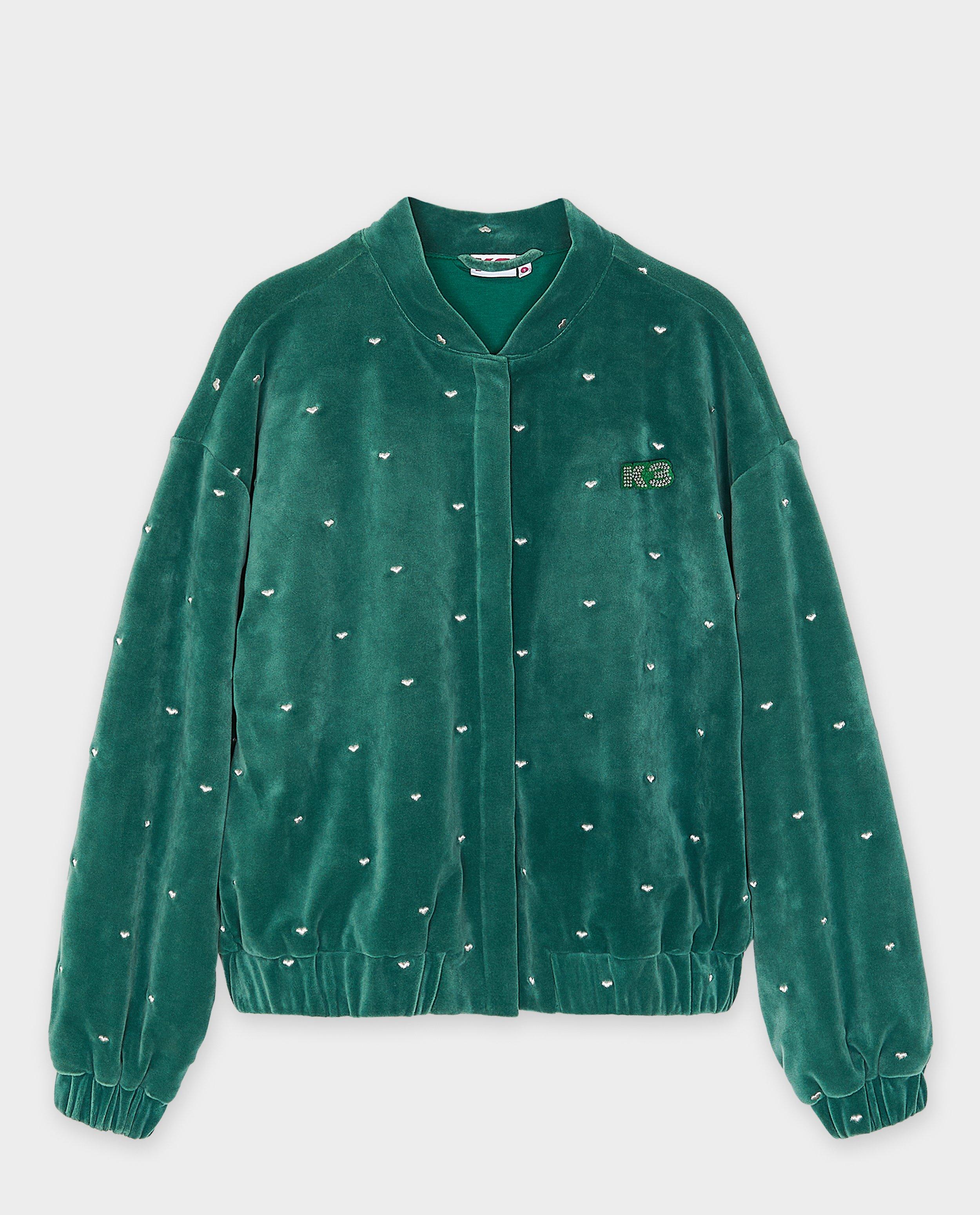 K3 Bomber kisteherautó bársony, XS-XL khaki
