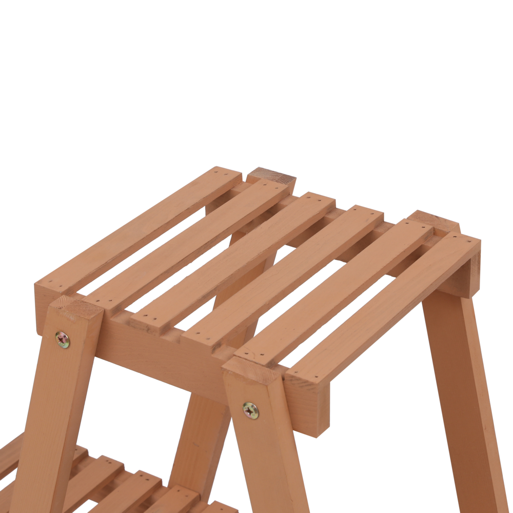 Happy Home Happy Home Pflanzenregal aus Holz WPS02-HOL Holz
