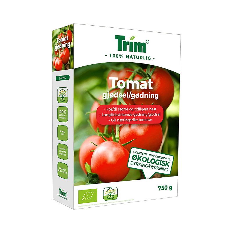 Trim Tomatgjødsel 750 g, Trim 100% naturlig