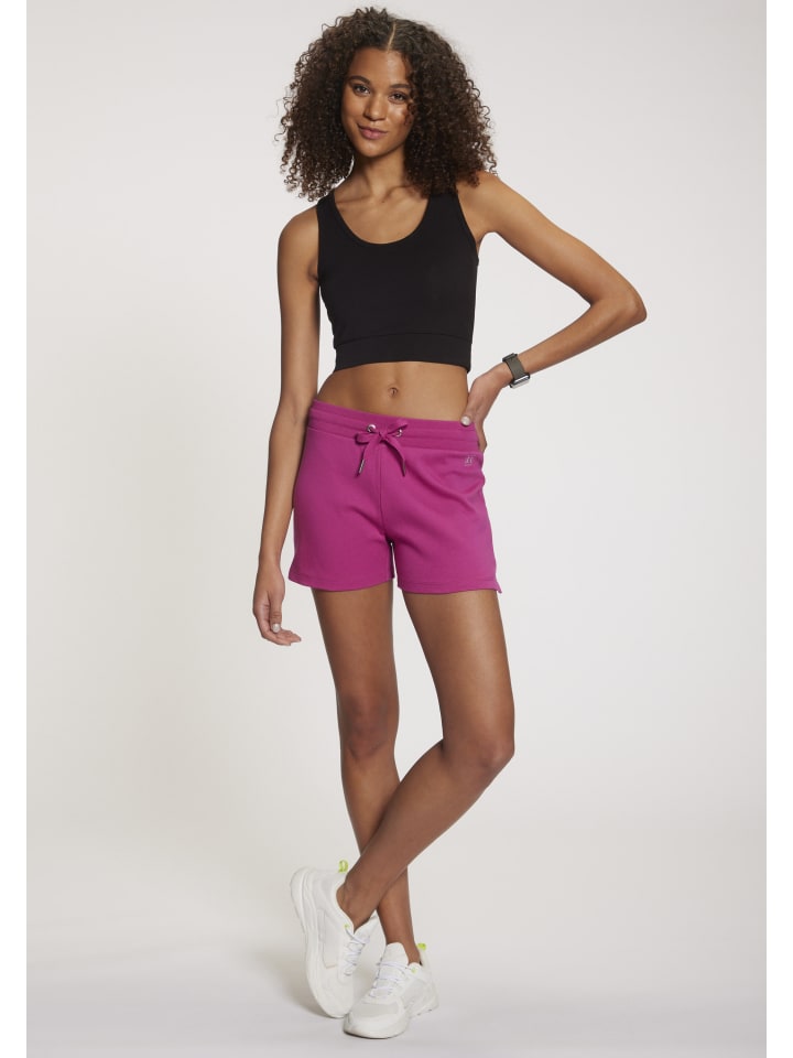 LASCANA ACTIVE Shorts in fuchsia günstig kaufen