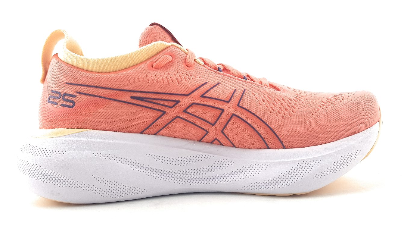 Asics Gel Nimbus 25 1012B356-700 Orange 700 papaya/ dusty purple