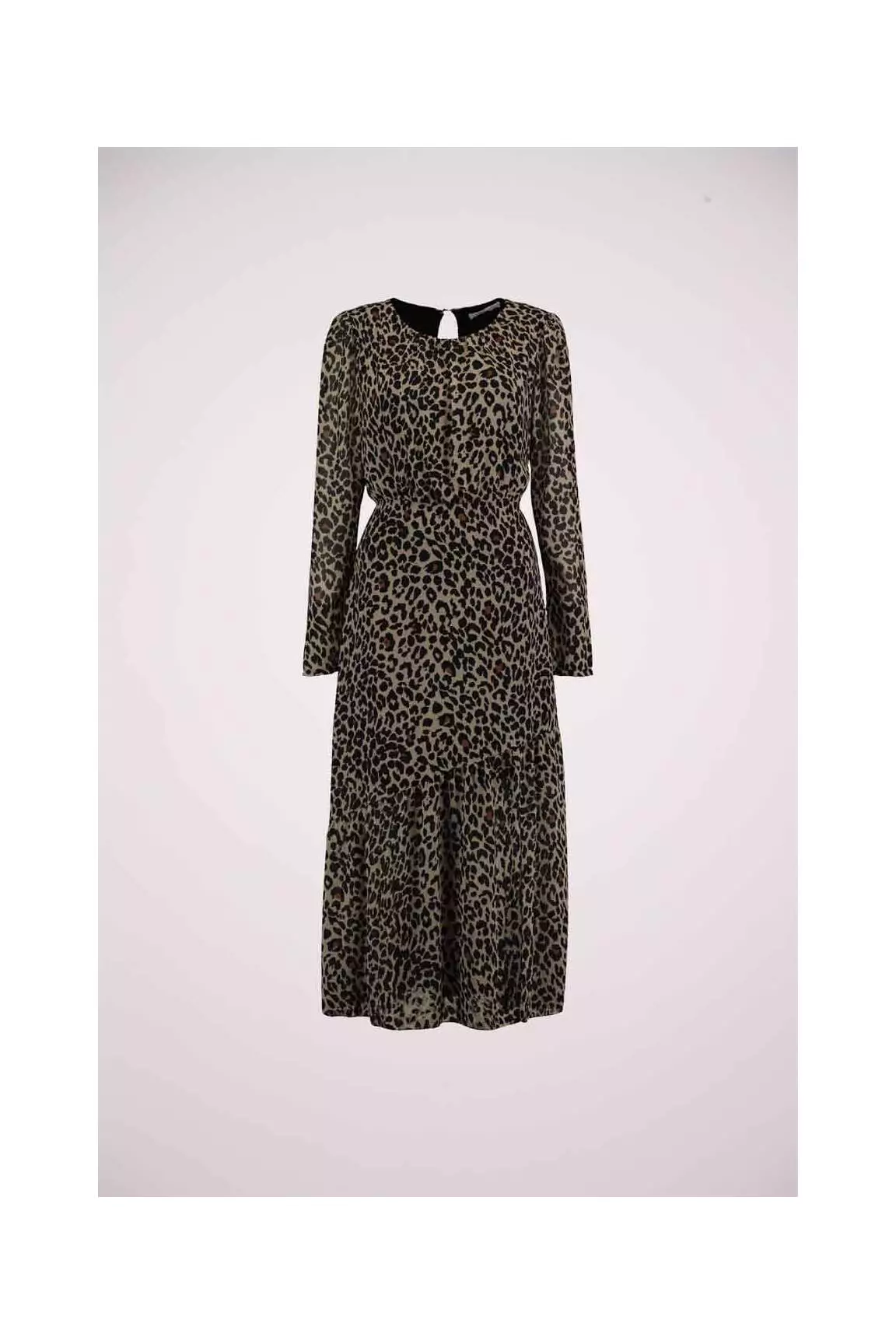 Hailys Robes Mi Longues Femme couleur marron