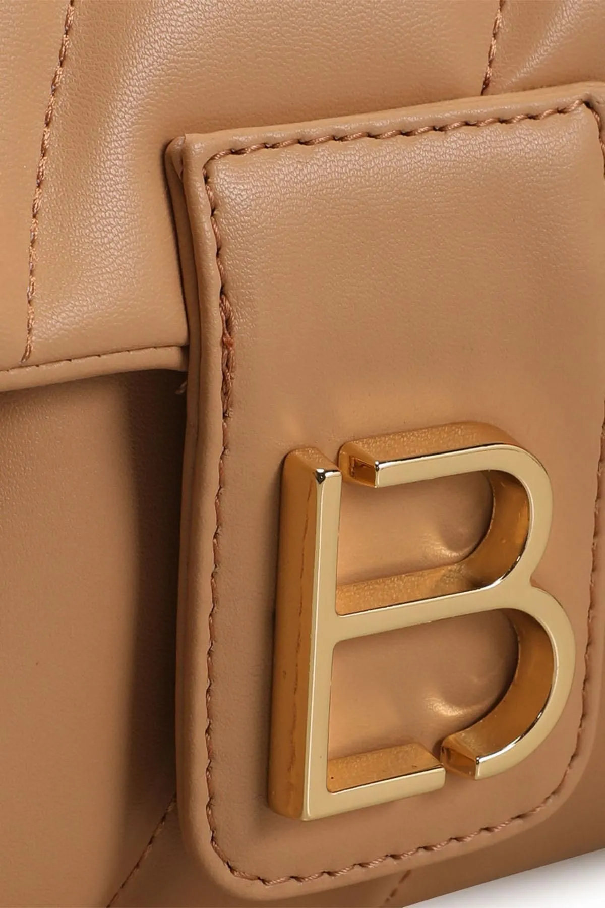 Lucky Bees  Gemusterte Damen Hand- und Schultertasche mit Kettenriemen
