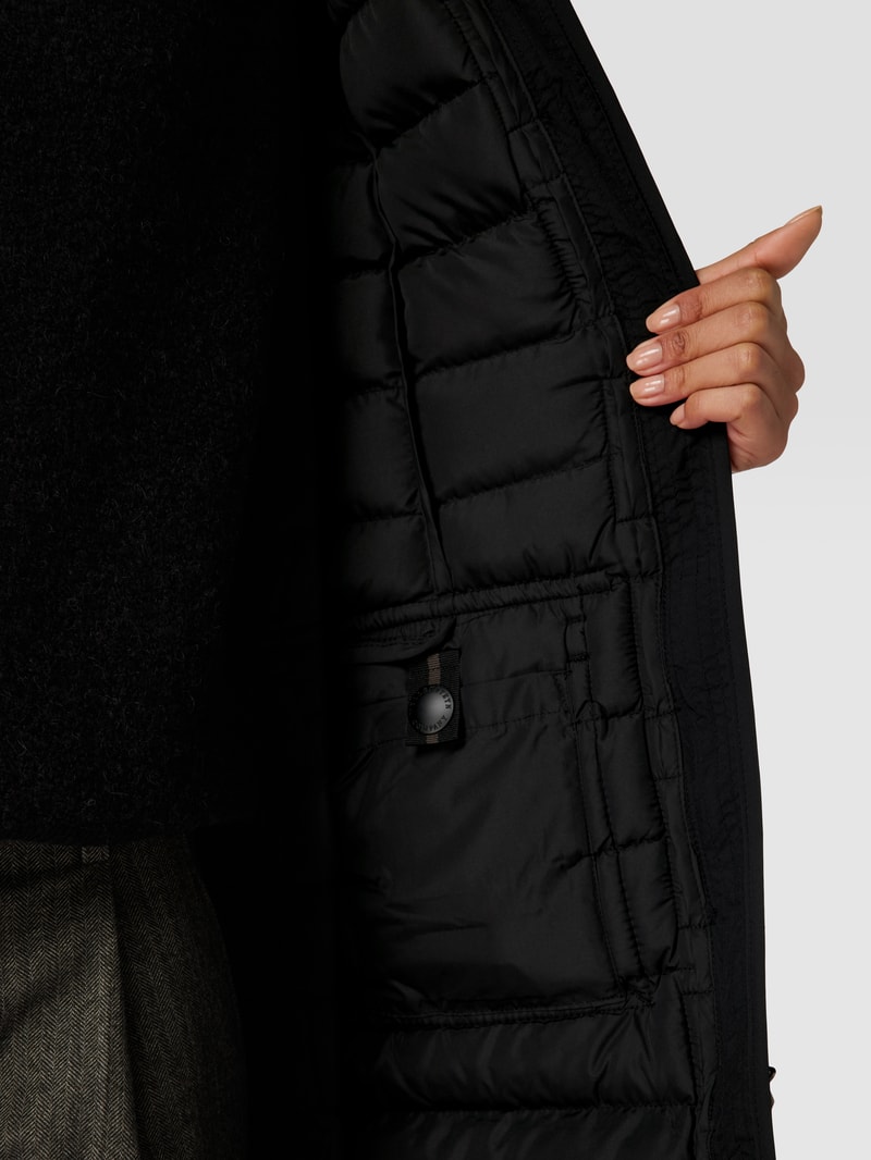 Abendstern 719 Funktionsjacke mit Webpelz in schwarz