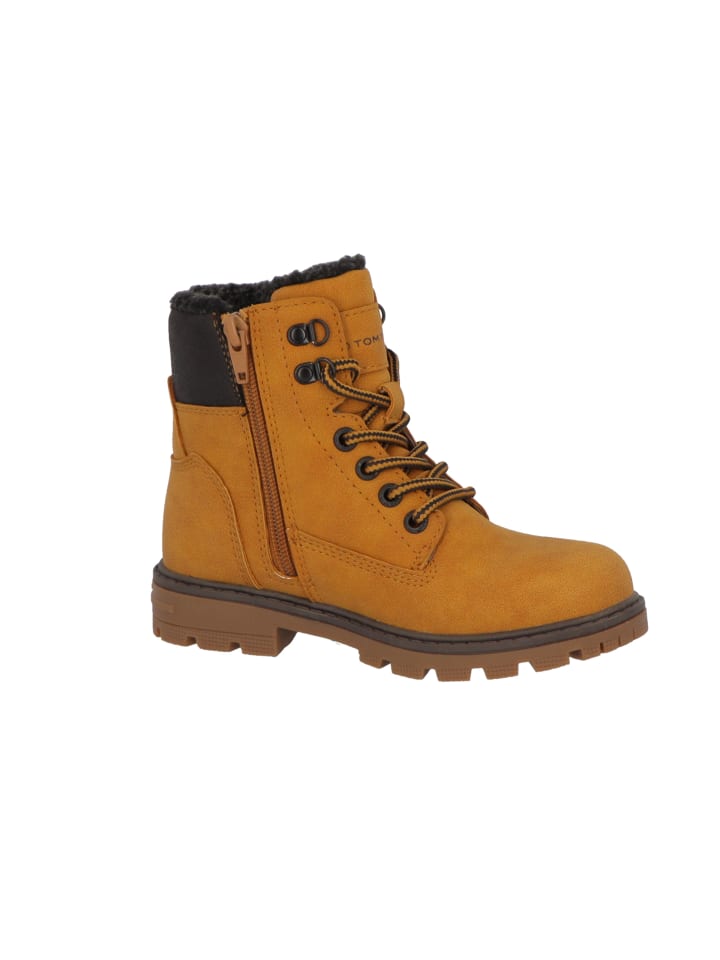 Tom Tailor Stiefel mit Warmfutter in Braun günstig kaufen