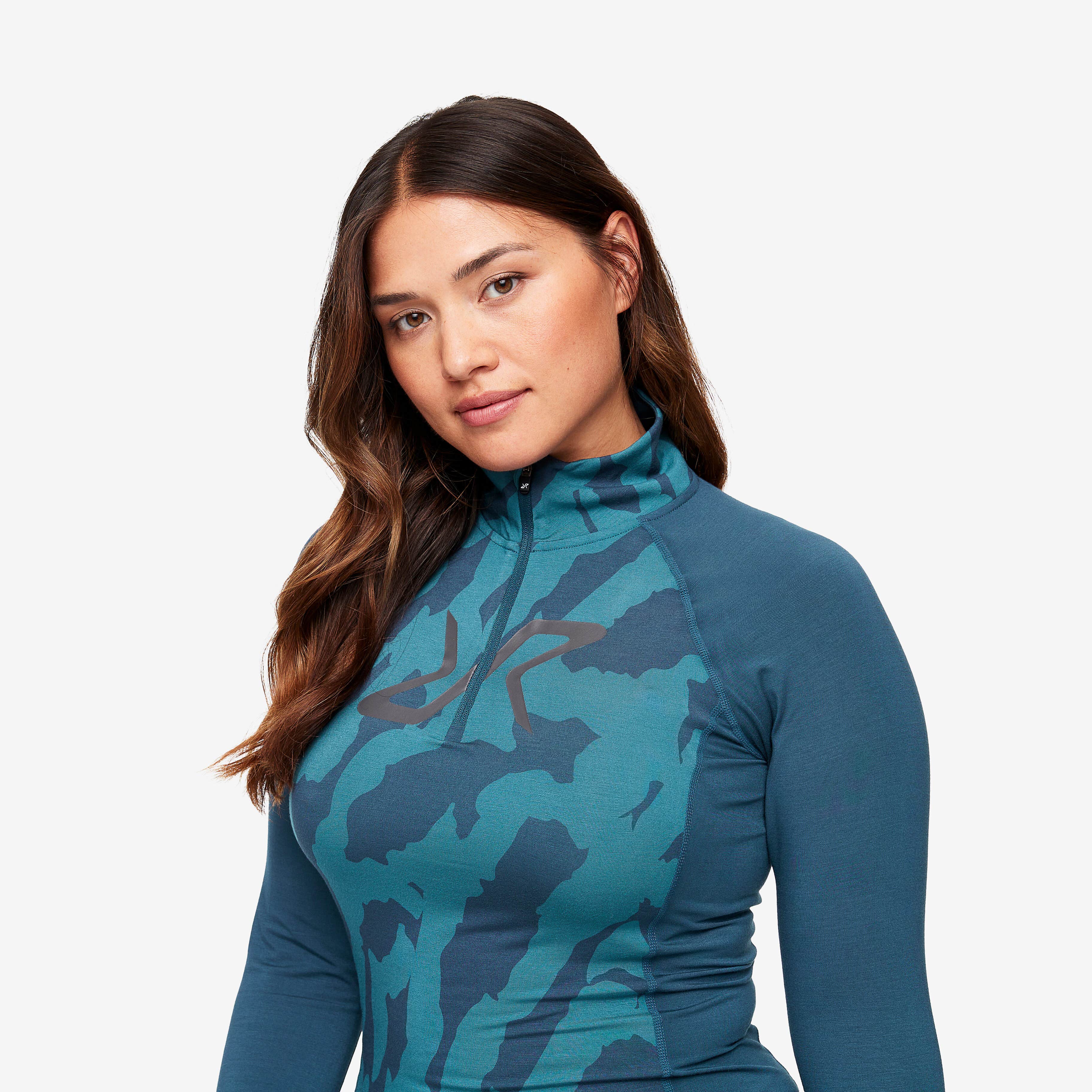 Bambooskin Base Layer Set Femme Moonlit Ocean