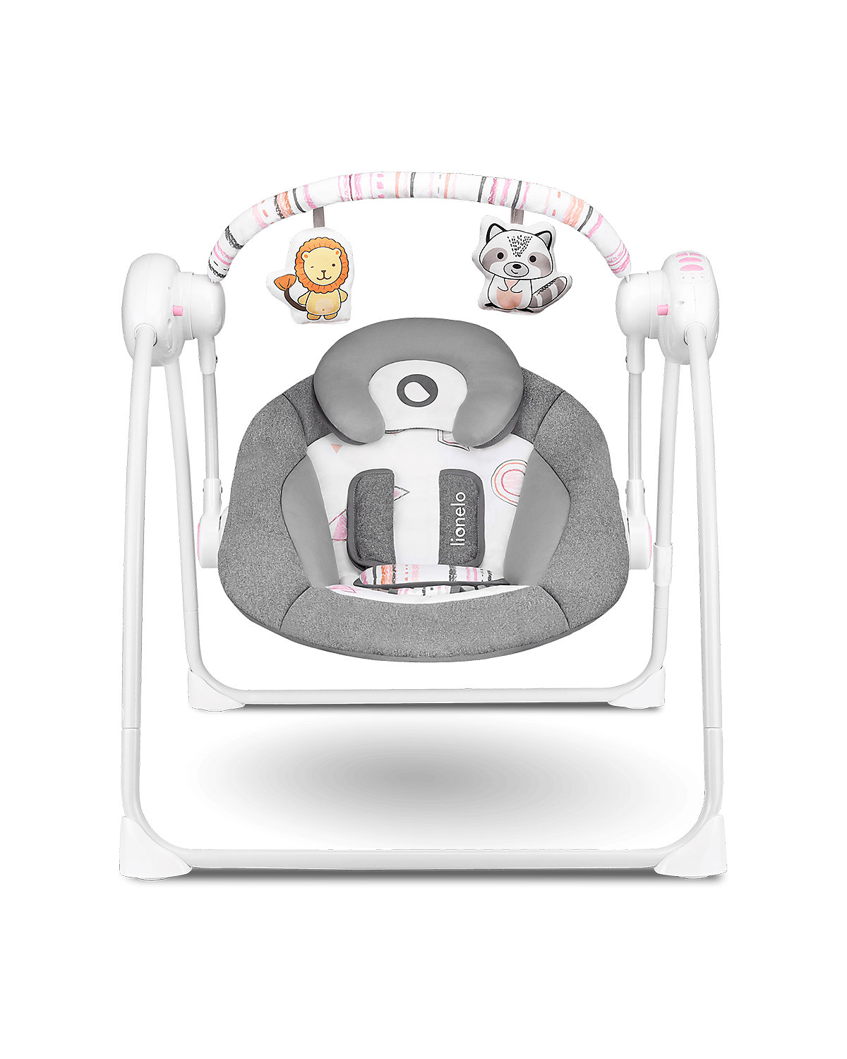 Babyschaukel RUBEN STONE GREY ROSE