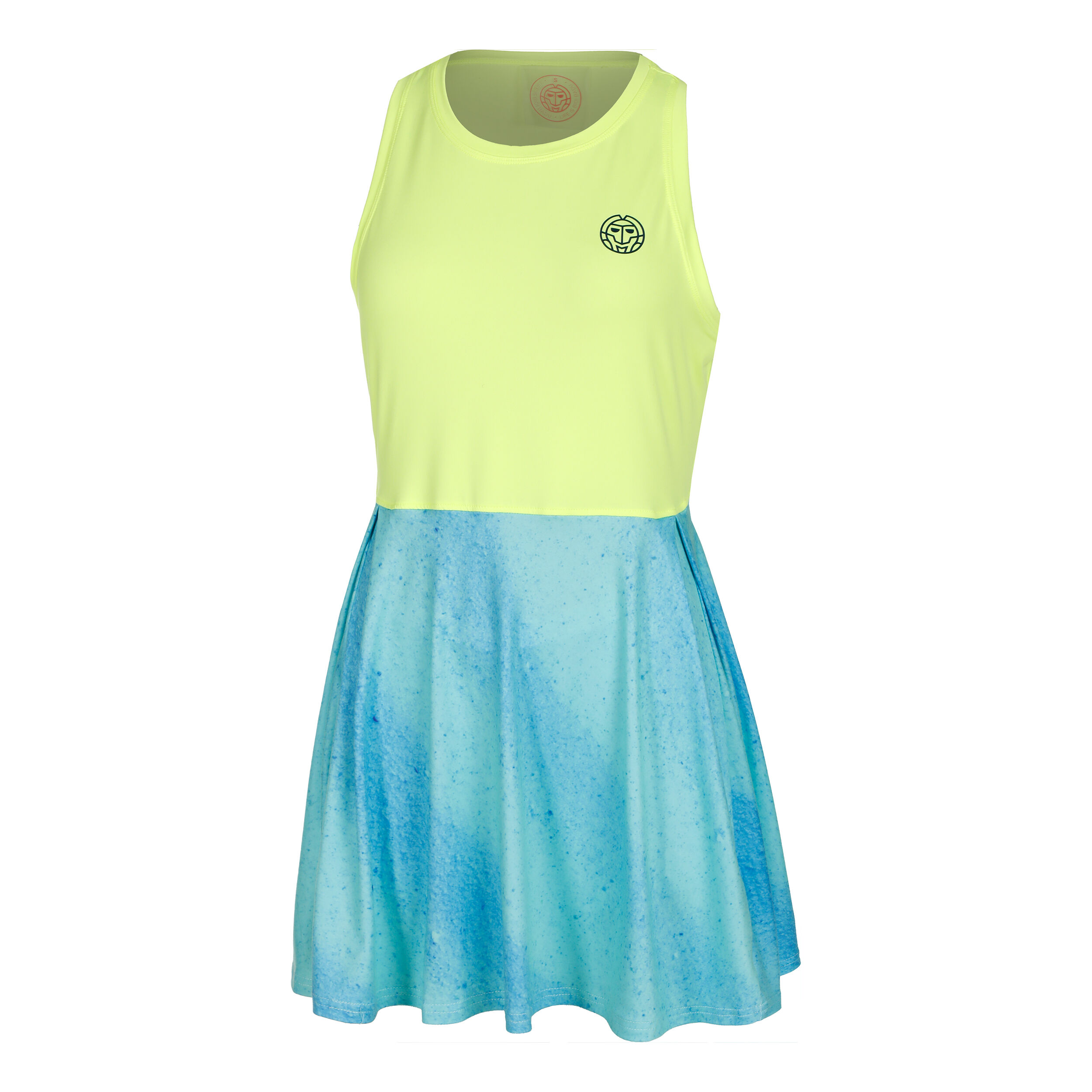 Beach Spirit 2in1 Kleid Damen - Neongelb, Türkis