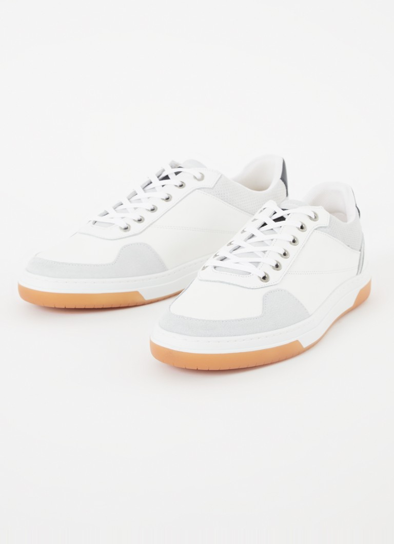 Sneakers Thorin in pelle di Dune London con dettagli in camoscio