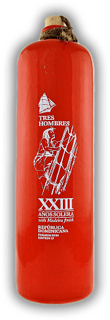 Tres Hombres Edition No. 27 Captains Choice Dom. Rep. XXIII Madeira Finish Tres Hombres Edition No. 27 Captains Choice Dom. Rep. XXIII Madeira Finish  Alter 23 J. - 1	 Liter - Vol 64,9%