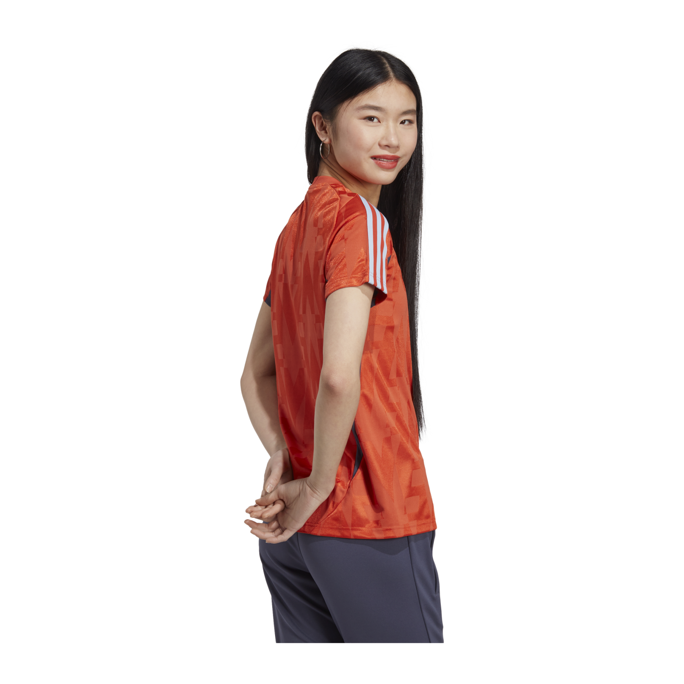 adidas Tiro Trikot Rot Damen Blau