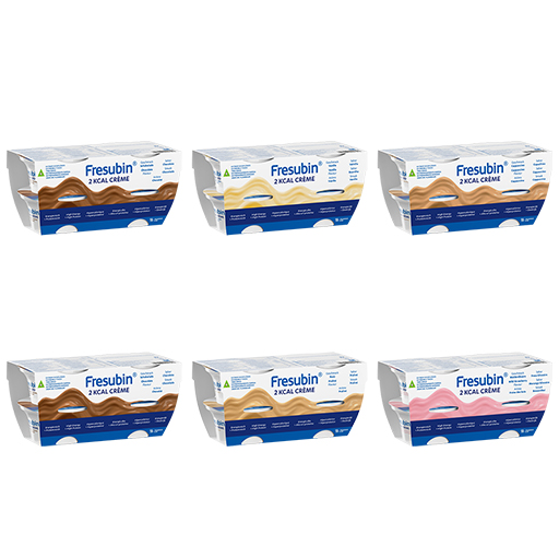 FRESUBIN 2 kcal Creme Mischkarton im Becher  24X125 g  Flüssigkeit
