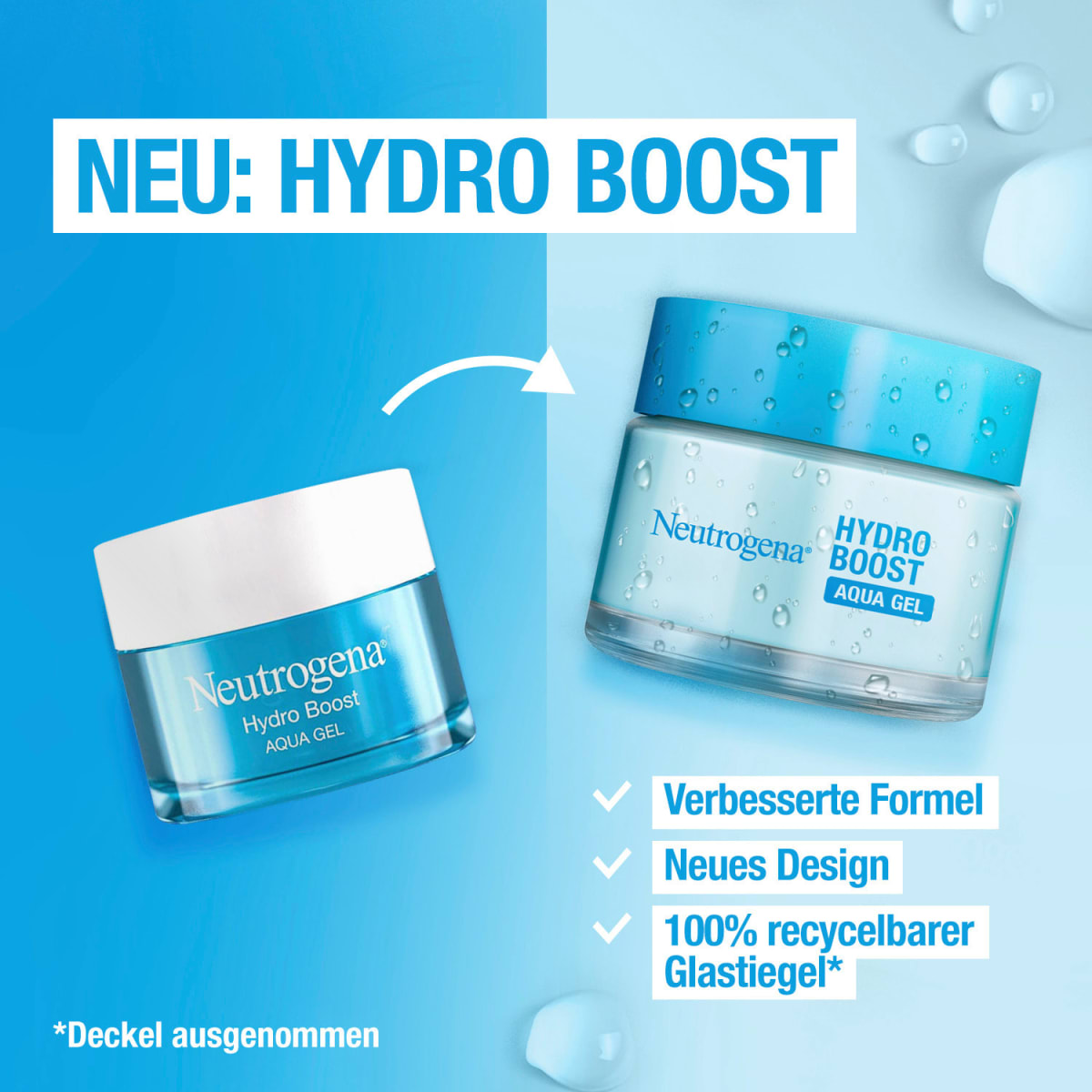 Gesichtsgel Hydro Boost Aqua, 50 ml