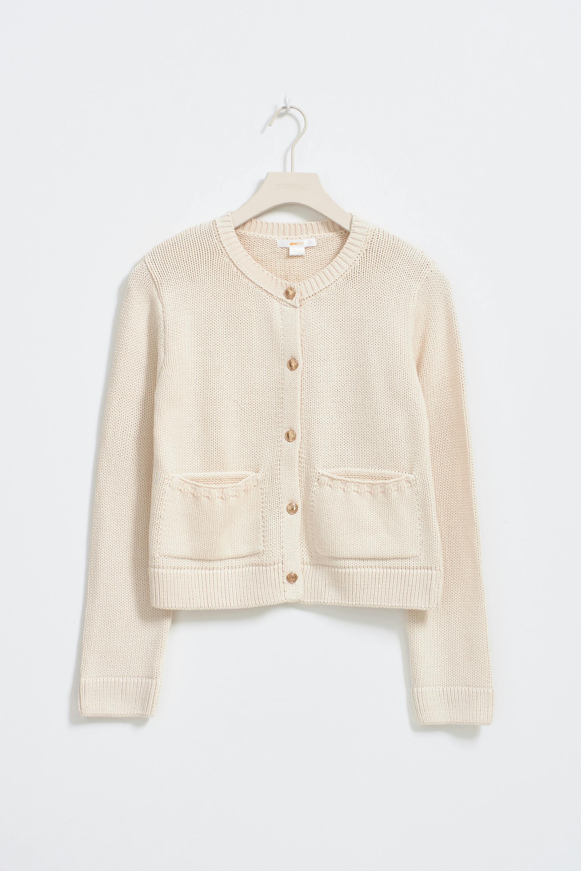 Y knitted cardigan