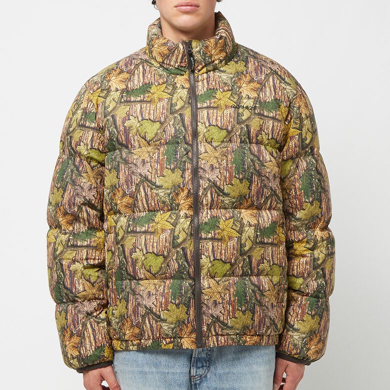 Gramicci Down Puffer Jacket leaf camo