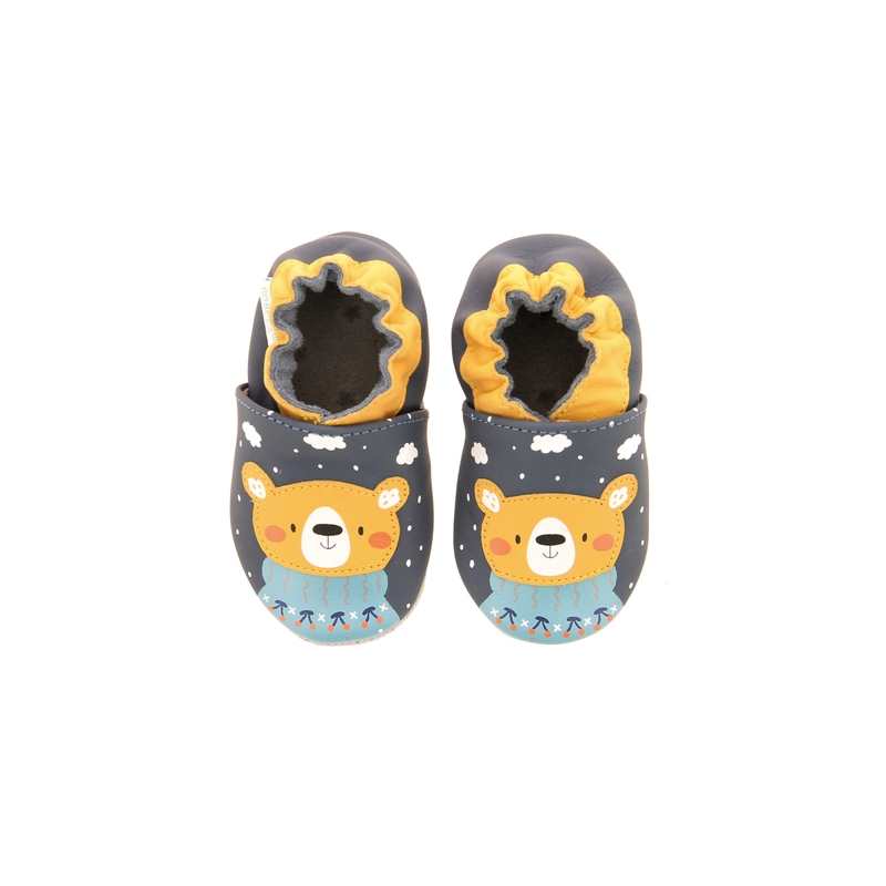Chaussons cuir Snow Bear